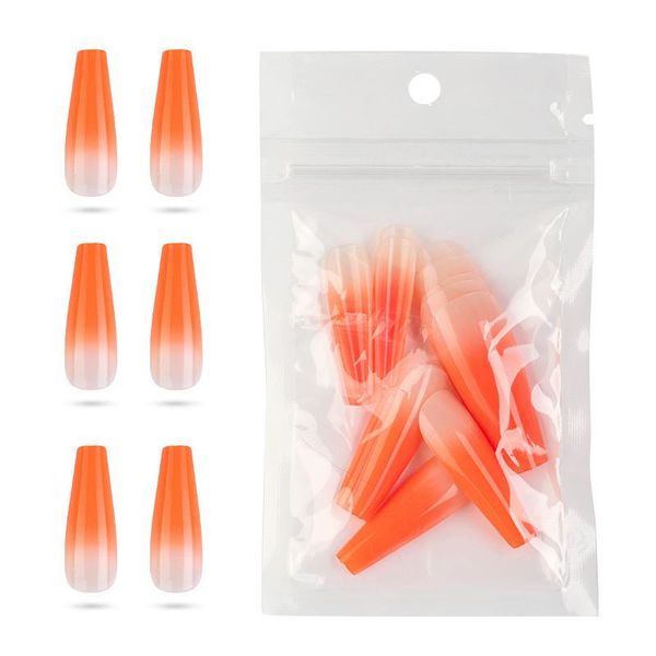 orange ombre fake nails coffin long ballerina french artificial press on tips for nail extension full cover faux ongles false, Red;gold
orange ombre fake nails coffin long ballerina french artificial press on tips for nail extension full cover faux ongles false, Red;gold