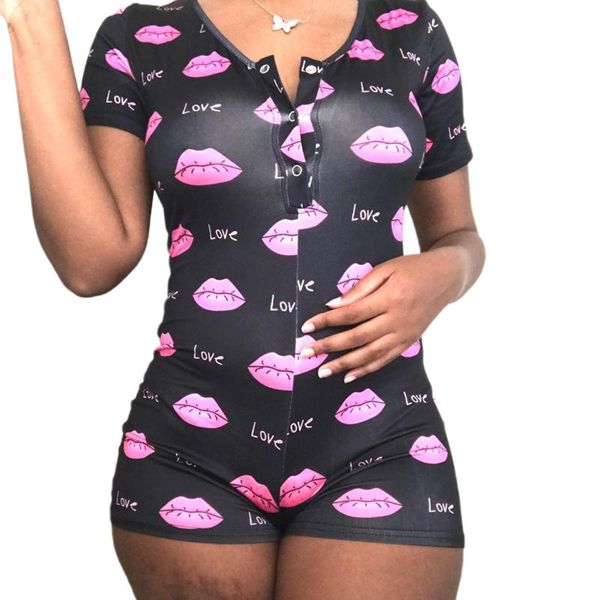 women's jumpsuits & rompers fashion women playsuits female nightwear floral print v-neck short sleeve jumpsuit bodysuit pajamas for gir, Black;white
women's jumpsuits & rompers fashion women playsuits female nightwear floral print v-neck short sleeve jumpsuit bodysuit pajamas for gir, Black;white