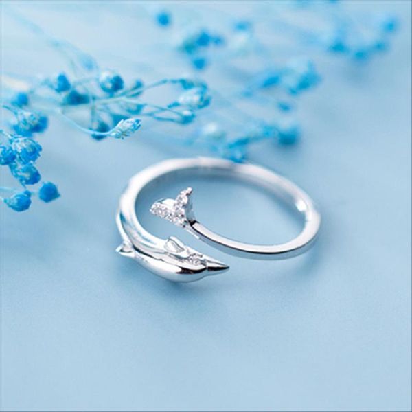 cluster rings a00590 925 sterling silver fashion cute romantic dolphin for women pave cz party anniversary jewelry accessories, Golden;silver
cluster rings a00590 925 sterling silver fashion cute romantic dolphin for women pave cz party anniversary jewelry accessories, Golden;silver