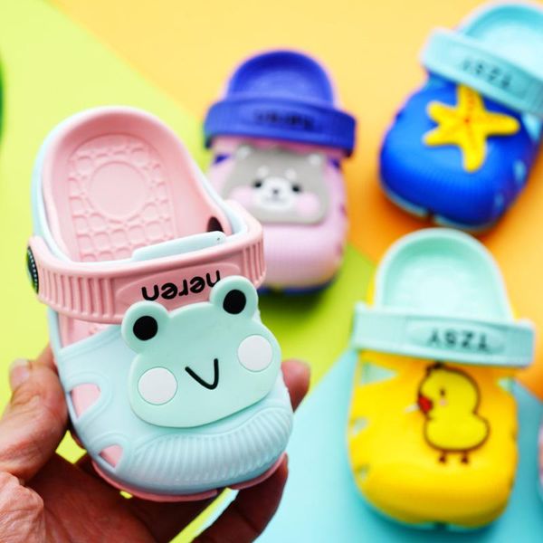 slipper children' slippers cute cartoon boys girls eva hole shoes sandals beach breathable soft bottom kids home, Black;grey
slipper children' slippers cute cartoon boys girls eva hole shoes sandals beach breathable soft bottom kids home, Black;grey