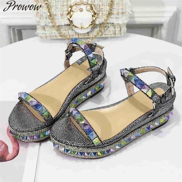 prowow new fashion brand high heel sandals open toe chunky heels platform shoes women wedges 60% off store online, Black
prowow new fashion brand high heel sandals open toe chunky heels platform shoes women wedges 60% off store online, Black