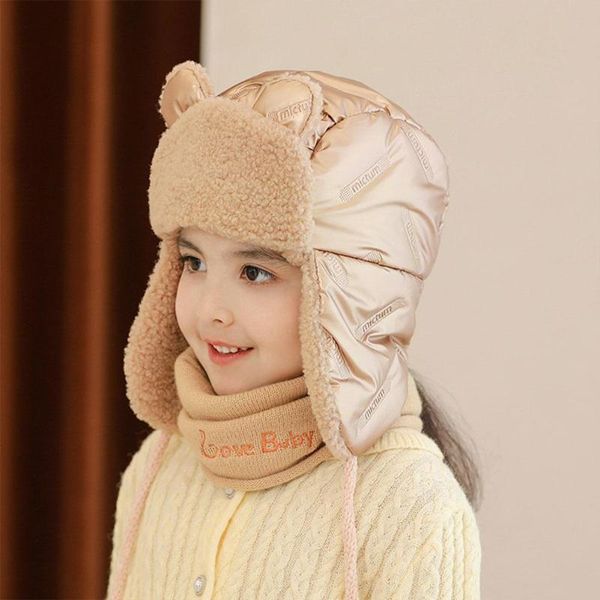 caps & hats 2 in 1 lei feng hat and bib one child female plus velvet little color cute winter warm decoration ear u2y7, Yellow
caps & hats 2 in 1 lei feng hat and bib one child female plus velvet little color cute winter warm decoration ear u2y7, Yellow