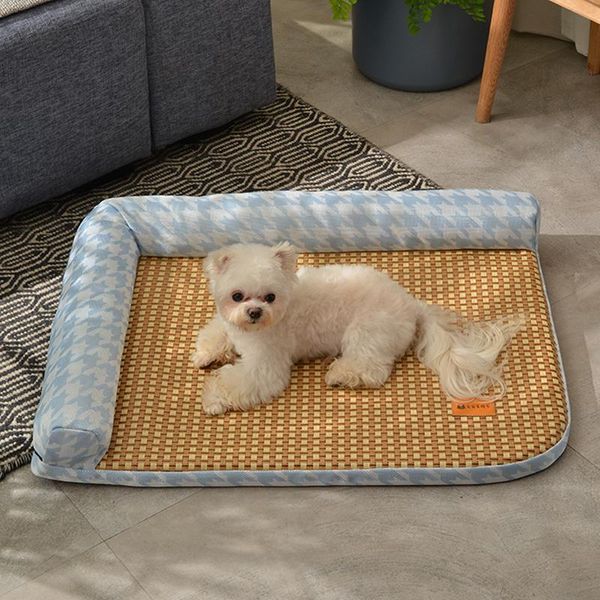 cat beds & furniture summer bamboo mat bed house kennel cushion rattan rug dog pet for dogs cama gatos
cat beds & furniture summer bamboo mat bed house kennel cushion rattan rug dog pet for dogs cama gatos