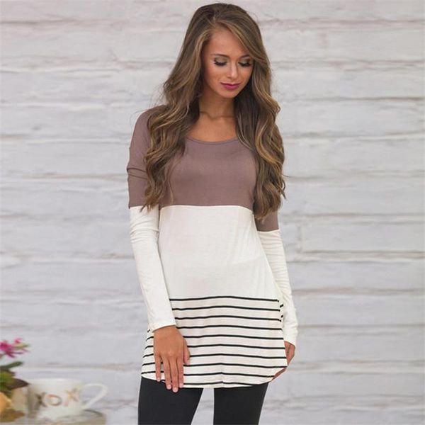 women's blouses & shirts vvts womens and 2021 fashion back lace blouse striped long sleeve tunic shirt jumper blusas femininas, White
women's blouses & shirts vvts womens and 2021 fashion back lace blouse striped long sleeve tunic shirt jumper blusas femininas, White