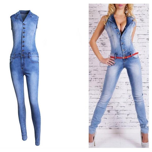 women's jumpsuits & rompers women's wholesale- 2022 women catsuit jeans pants long ladies romper sleeveless deep v-neck blue slim, Black;white
women's jumpsuits & rompers women's wholesale- 2022 women catsuit jeans pants long ladies romper sleeveless deep v-neck blue slim, Black;white