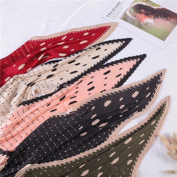 spring and summer silk scarf square size polka dot satin fold small wj69 scarves, Blue;gray
spring and summer silk scarf square size polka dot satin fold small wj69 scarves, Blue;gray