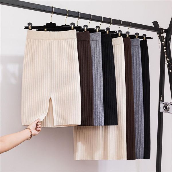 skirts women back slit bodycon elegant midi pencil skirt autumn winter casual knitted high waist womens jupe femme 2021, Black
skirts women back slit bodycon elegant midi pencil skirt autumn winter casual knitted high waist womens jupe femme 2021, Black