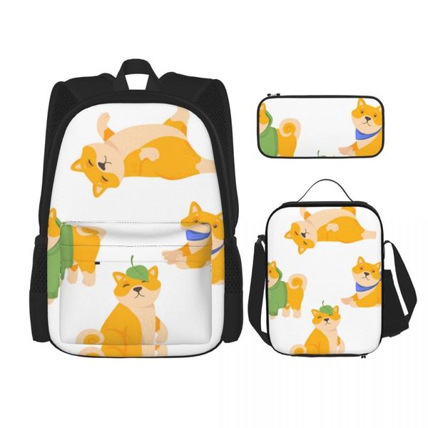 backpack funny akita puppy school bag set for teenagers girls boys student travel book kids mochila
backpack funny akita puppy school bag set for teenagers girls boys student travel book kids mochila