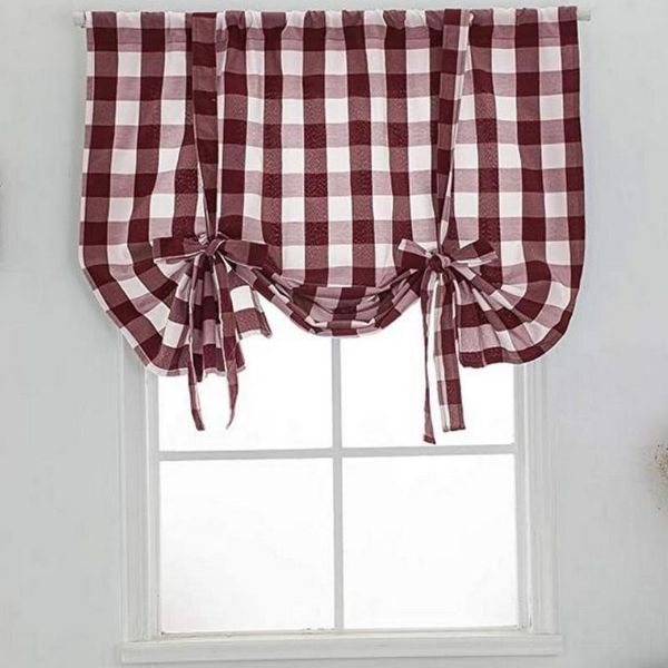 curtain & drapes plaid print short window with hole adjustable roman blinds blackout living room kitchen
curtain & drapes plaid print short window with hole adjustable roman blinds blackout living room kitchen