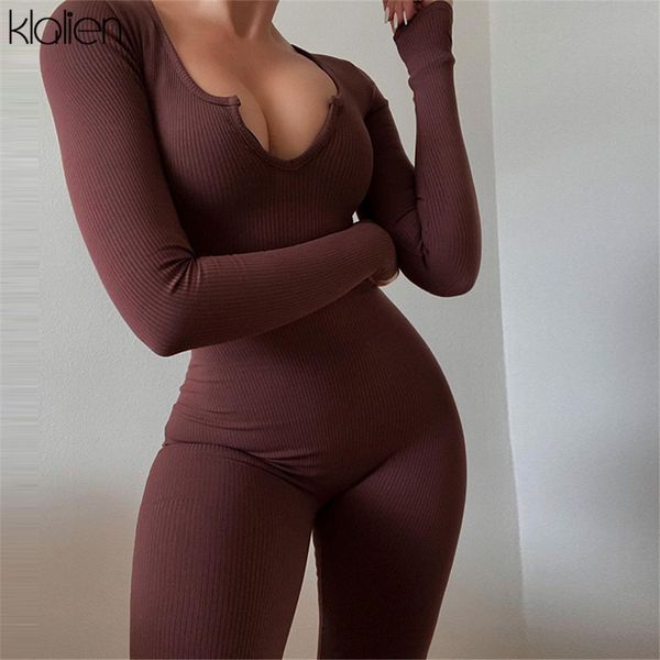 Women Spring Summer High Street Long Sleeve Solid Rib Knit Slim Stretch Jumpsuit 2021 New Simple Female Street Sports, Black
Women Spring Summer High Street Long Sleeve Solid Rib Knit Slim Stretch Jumpsuit 2021 New Simple Female Street Sports, Black
