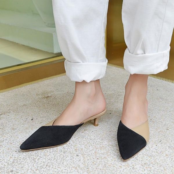 dress shoes kmeioo classic slip-on mules female pointed toe kitten heels shallow mule sandals black slingback pumps leisure
dress shoes kmeioo classic slip-on mules female pointed toe kitten heels shallow mule sandals black slingback pumps leisure