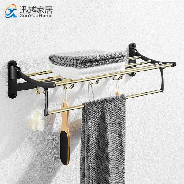 towel racks bath rack black gold zinc alloy movable holder folding shower shelf organizer hook wall hanging bathroom drilling pendant
towel racks bath rack black gold zinc alloy movable holder folding shower shelf organizer hook wall hanging bathroom drilling pendant