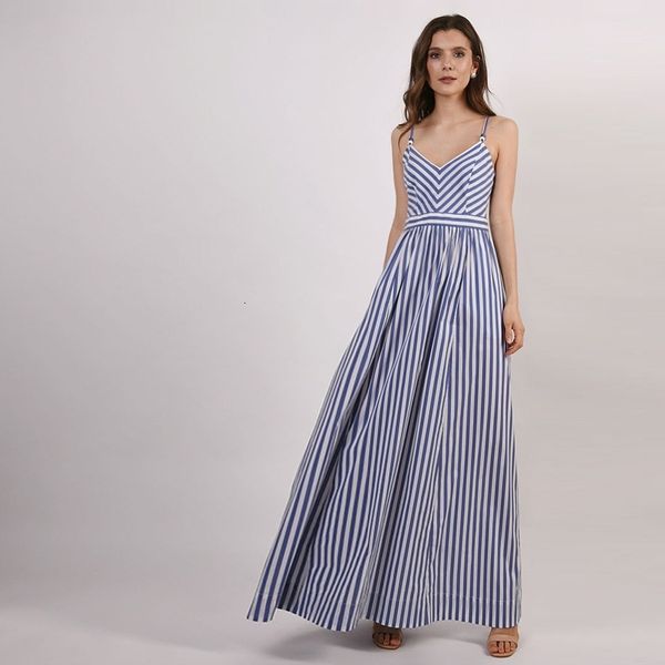casual dresses women striped summer sling pockets long maxi high waist a line party holiday home wear 2021 mdlw, Black;gray
casual dresses women striped summer sling pockets long maxi high waist a line party holiday home wear 2021 mdlw, Black;gray