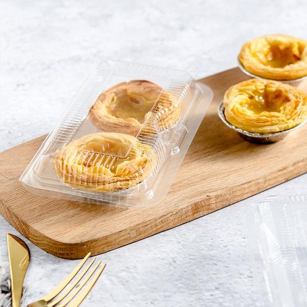 gift wrap 100 pcs 2-grids disposable food package boxes transparent baking packaging egg tart trays for home restaurant
gift wrap 100 pcs 2-grids disposable food package boxes transparent baking packaging egg tart trays for home restaurant