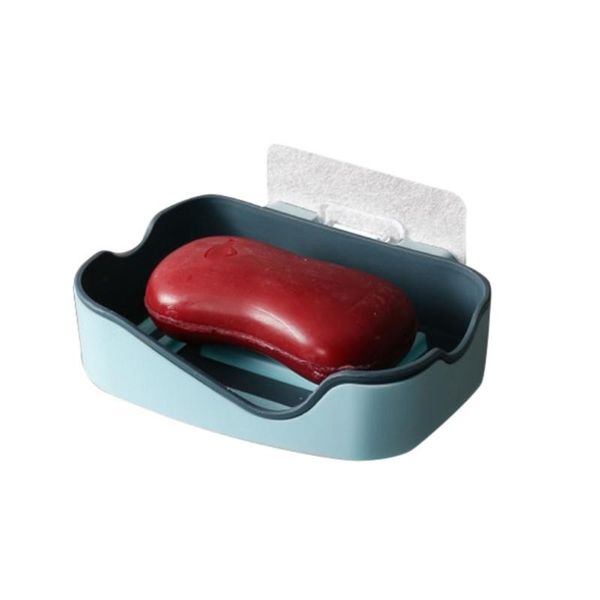 soap dishes double layer rack no drilling wall mounted sponge drain holder dish self adhesive box bathroom
soap dishes double layer rack no drilling wall mounted sponge drain holder dish self adhesive box bathroom