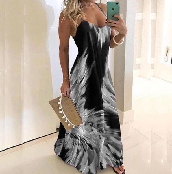 2021vintage leaf print dress spaghetti strap o neck long dress women summer big swing beach dresses party tunic plus size 6xl, Black;gray
2021vintage leaf print dress spaghetti strap o neck long dress women summer big swing beach dresses party tunic plus size 6xl, Black;gray