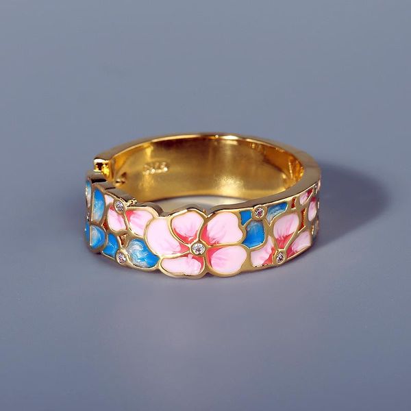 cluster rings exquisite and elegant flower enamel drop silver female 925 ring pink blue epoxy engagement wedding jewelry, Golden;silver
cluster rings exquisite and elegant flower enamel drop silver female 925 ring pink blue epoxy engagement wedding jewelry, Golden;silver