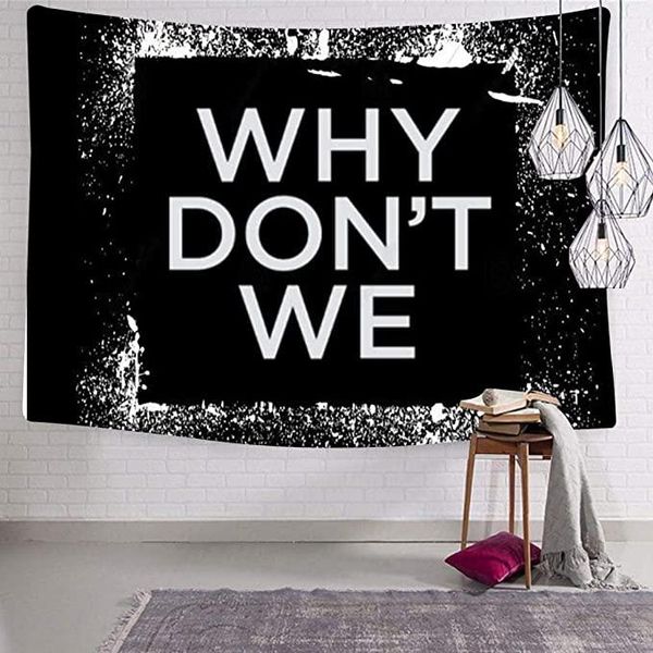 tapestries 3d print wh-y do-n't we poster tapestry, wall hanging bedding decor living room dorm bedroom home decorations
tapestries 3d print wh-y do-n't we poster tapestry, wall hanging bedding decor living room dorm bedroom home decorations