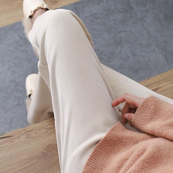 women's pants & capris wide leg autumn and winter plus velvet thick corduroy versatile high waist slim straight-leg, Black;white
women's pants & capris wide leg autumn and winter plus velvet thick corduroy versatile high waist slim straight-leg, Black;white