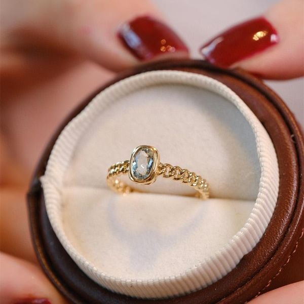 cluster rings 18k sapphire ring yellow real gold jewelry(au750) women designer ins simple chain personalized fashion wedding for lady, Golden;silver
cluster rings 18k sapphire ring yellow real gold jewelry(au750) women designer ins simple chain personalized fashion wedding for lady, Golden;silver