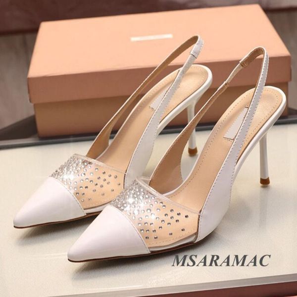 summer shiny crystal pvc stitching high heel sandals white leather pointed toe dress shoes elegant bridesmaid, Black
summer shiny crystal pvc stitching high heel sandals white leather pointed toe dress shoes elegant bridesmaid, Black