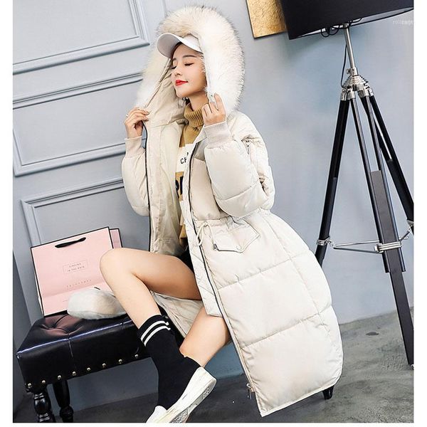 women's down & parkas nice winter jacket female europe and america super large size hooded cotton padded thick warm fashion long coat1, Black
women's down & parkas nice winter jacket female europe and america super large size hooded cotton padded thick warm fashion long coat1, Black