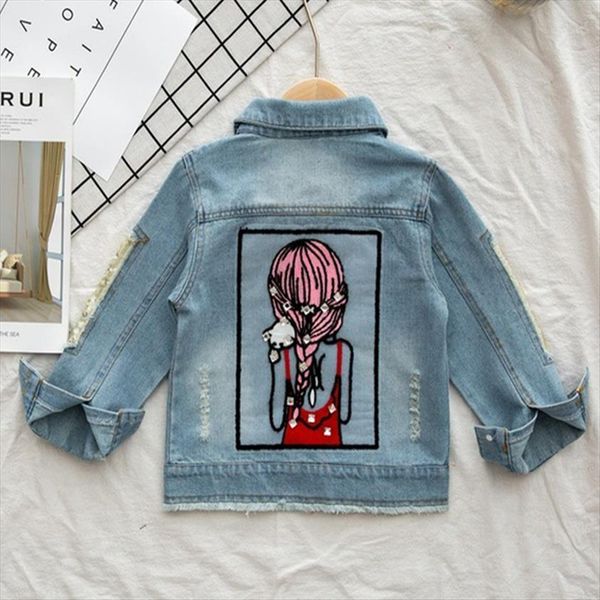 kids denim jacket for girls child coat spring autumn childrens outerwear clothing fashion teen, Blue;gray
kids denim jacket for girls child coat spring autumn childrens outerwear clothing fashion teen, Blue;gray