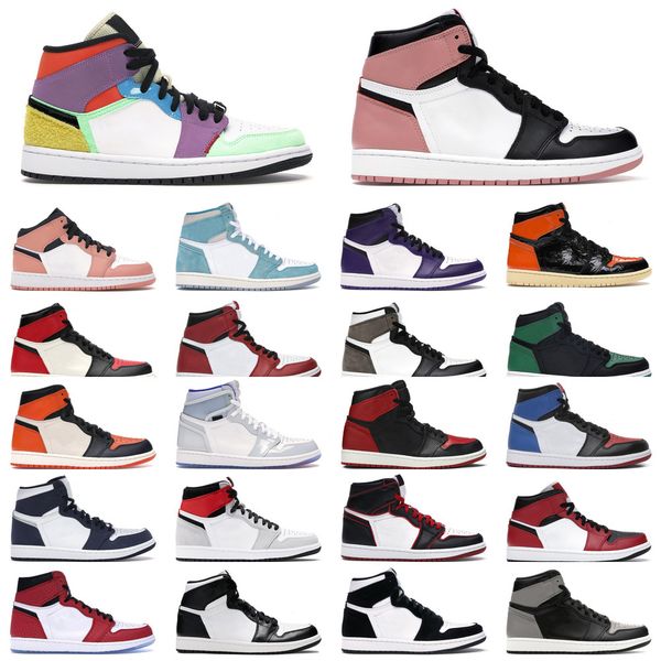 2021 men basketball shoes 1s high OG 1 Volt Gold Chicago Obsidian Tie Dye Dark Mocha Shattered Backboard mens women trainers sneakers 213AF6
2021 men basketball shoes 1s high OG 1 Volt Gold Chicago Obsidian Tie Dye Dark Mocha Shattered Backboard mens women trainers sneakers 213AF6