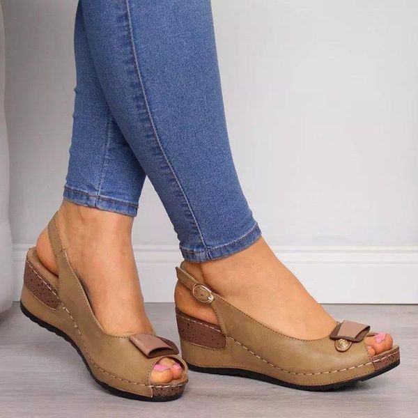 dress shoes rome casual sandals women wedges pumps ankle buckle open toe fish mouth med summer fashion 2021, Black
dress shoes rome casual sandals women wedges pumps ankle buckle open toe fish mouth med summer fashion 2021, Black