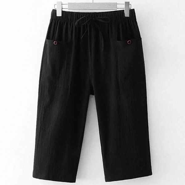 women's plus size wide leg capri shorts drawstring pocket solid color basic chino casual daily natural calf-length spring summer blue y, Black
women's plus size wide leg capri shorts drawstring pocket solid color basic chino casual daily natural calf-length spring summer blue y, Black