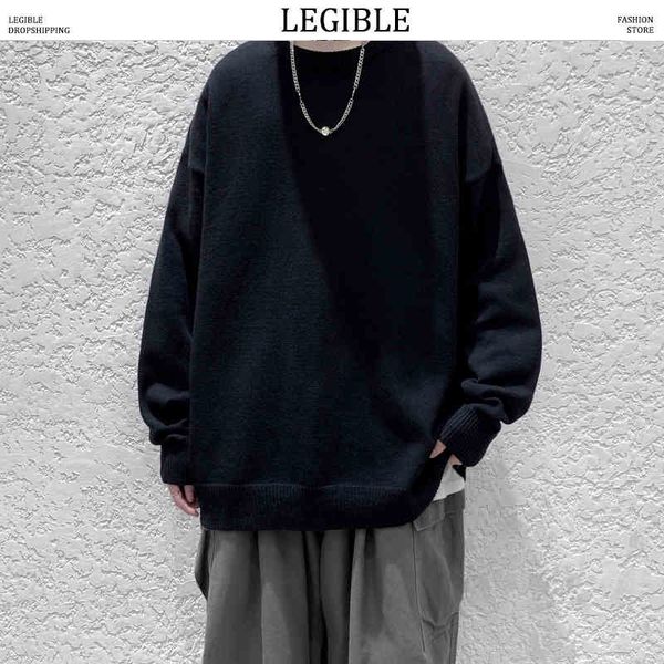 men's sweaters legible solid men autumn korean style pullovers harajuku streetwear male clothing 2edm, White;black
men's sweaters legible solid men autumn korean style pullovers harajuku streetwear male clothing 2edm, White;black