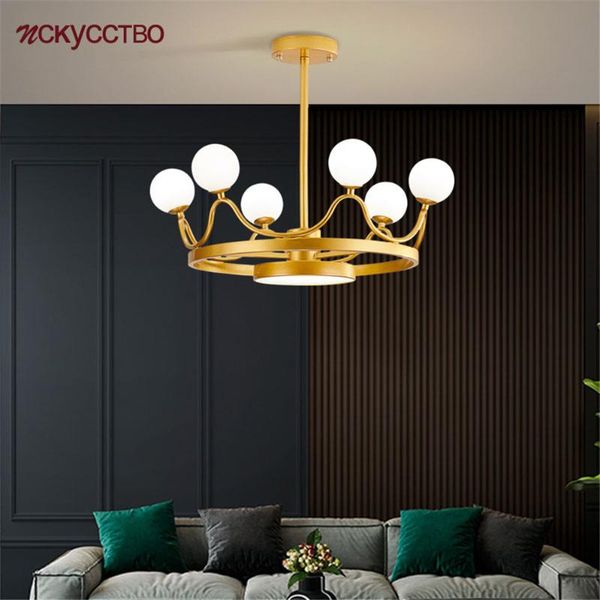chandeliers nordic romantic crown gold 6 heads glass ball nursery children bedroom lighting fixtures indoor decoration led lamp
chandeliers nordic romantic crown gold 6 heads glass ball nursery children bedroom lighting fixtures indoor decoration led lamp