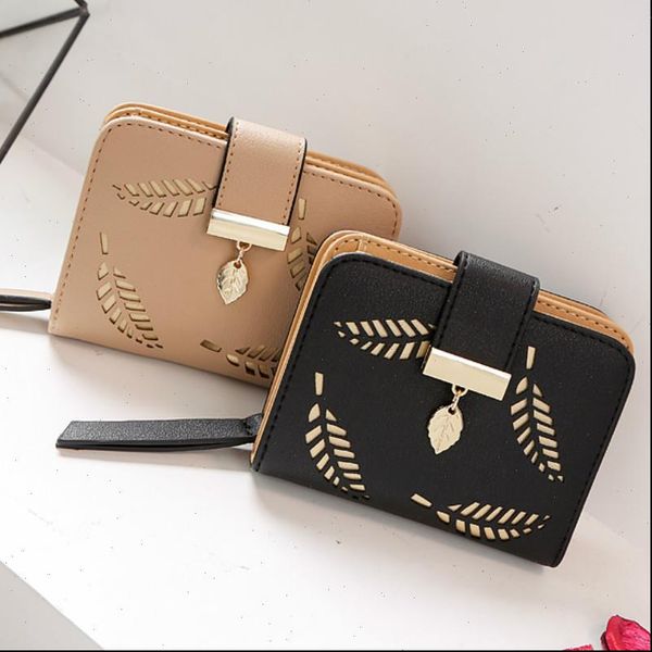 women wallet fashion purse female short wallets hollow leave handbag for coin pu leather purses card holder carteira, Red;black
women wallet fashion purse female short wallets hollow leave handbag for coin pu leather purses card holder carteira, Red;black