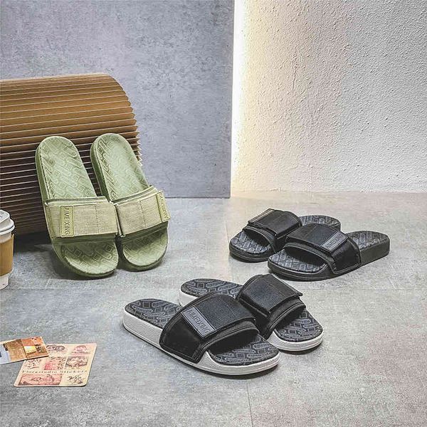 summer 2021 men's and wo lovers thick bottomed korean version leisure sports ins tide beach sandals velcro, Black
summer 2021 men's and wo lovers thick bottomed korean version leisure sports ins tide beach sandals velcro, Black