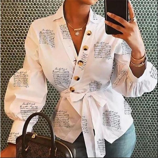 womens blouses fashion ladies blouse autumn women casual long sleeve printed button shirt loose, White
womens blouses fashion ladies blouse autumn women casual long sleeve printed button shirt loose, White