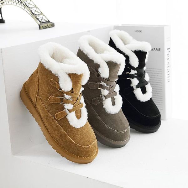 boots women winter snow boot genunie suede leather lace up antislip outdoor casual shoes lady fashion seaon classicial footwear, Black
boots women winter snow boot genunie suede leather lace up antislip outdoor casual shoes lady fashion seaon classicial footwear, Black