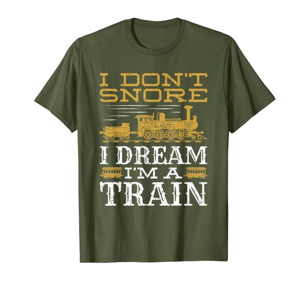 I Don't Snore Vintage Train Funny Locomotive Railroad Trains T-Shirt, Mainly pictures
I Don't Snore Vintage Train Funny Locomotive Railroad Trains T-Shirt, Mainly pictures