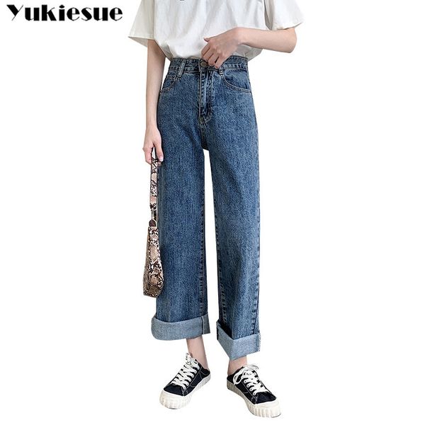 vintage woman's jeans with high waist woman mom wide leg pants women's for women jean femme plus size black 210519, Blue
vintage woman's jeans with high waist woman mom wide leg pants women's for women jean femme plus size black 210519, Blue
