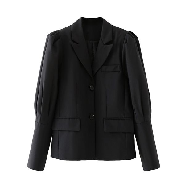 women spring autumn solid casual blazers coats long sleeve single breasted female ol street blazer outerwear clothes 210513, White;black
women spring autumn solid casual blazers coats long sleeve single breasted female ol street blazer outerwear clothes 210513, White;black
