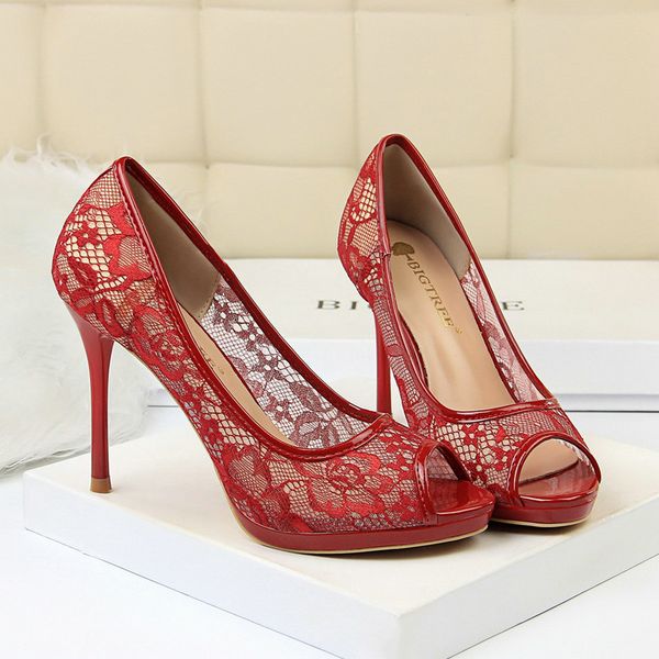 dress shoes heels women hollow out design peep toe pumps super high ladies shoes, Black
dress shoes heels women hollow out design peep toe pumps super high ladies shoes, Black