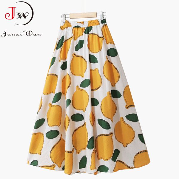 women summer long skirt two layers spring girls casual flower printed elegant elastic waist big swing a-line beach skirts faldas 210510, Black
women summer long skirt two layers spring girls casual flower printed elegant elastic waist big swing a-line beach skirts faldas 210510, Black