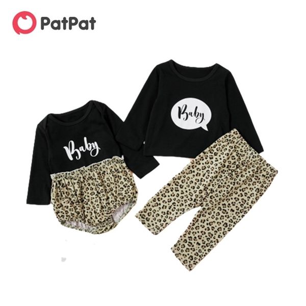 summer and spring sisters matching sets baby leopard print bodysuit or pants set 210528, White
summer and spring sisters matching sets baby leopard print bodysuit or pants set 210528, White