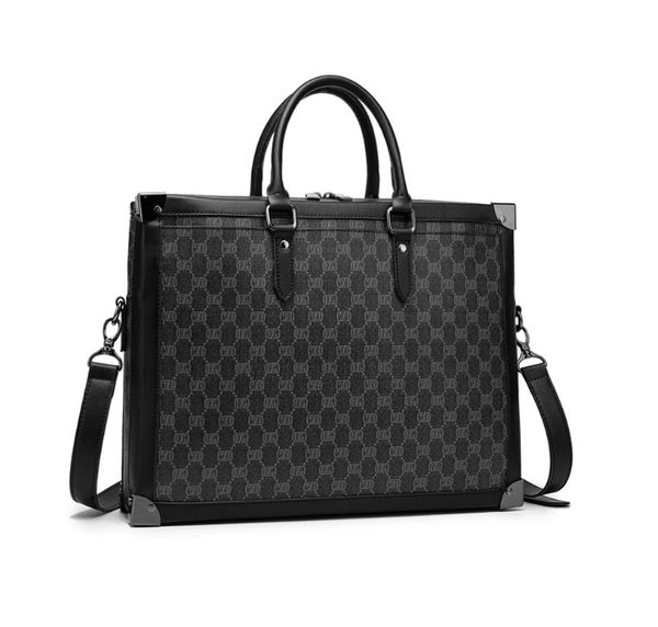 briefcase men's handbag lock shoulder messenger bag large capacity multi-pocket women luxury hard lapbags
briefcase men's handbag lock shoulder messenger bag large capacity multi-pocket women luxury hard lapbags