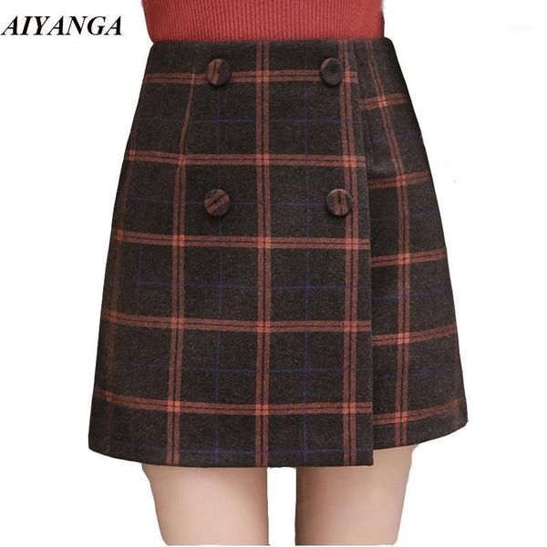 skirts female 2021 plaid autumn winter woolen women high waist a-line under shorts skirt england preppy style, Black
skirts female 2021 plaid autumn winter woolen women high waist a-line under shorts skirt england preppy style, Black