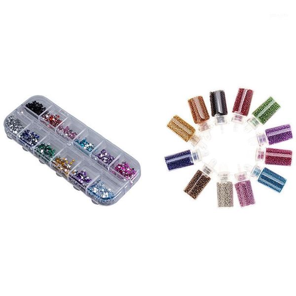3000pcs nail art gems mixed colours shapes in case (size 2mm) & 1 set mini caviar beads glitter 12 color kits1
3000pcs nail art gems mixed colours shapes in case (size 2mm) & 1 set mini caviar beads glitter 12 color kits1