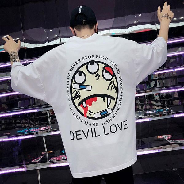 men's t-shirts iidossan funny grimacer print t shirt men women oversized streetwear tshirt hip hop fashion tee 2021 korea style man clo, White;black
men's t-shirts iidossan funny grimacer print t shirt men women oversized streetwear tshirt hip hop fashion tee 2021 korea style man clo, White;black
