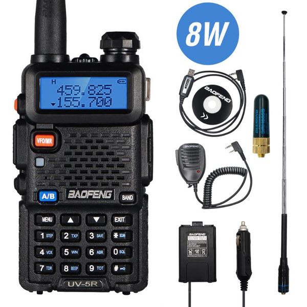 walkie talkie real 8w baofeng uv-5r uv 5r dual band fm transceiver uv5r amateur ham cb radio station hunting transmitter
walkie talkie real 8w baofeng uv-5r uv 5r dual band fm transceiver uv5r amateur ham cb radio station hunting transmitter
