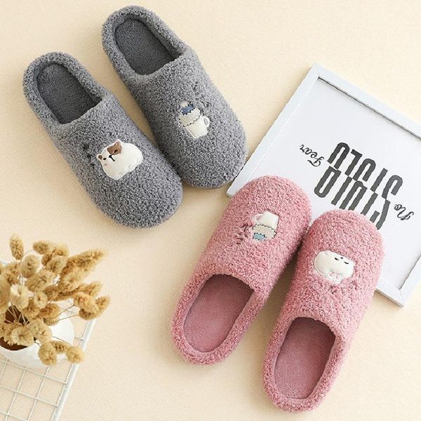 slippers homen winter women cute slipper family house zapatilla mujer warm flat cartoon shoes lovers indoor 2021 t105, Black
slippers homen winter women cute slipper family house zapatilla mujer warm flat cartoon shoes lovers indoor 2021 t105, Black