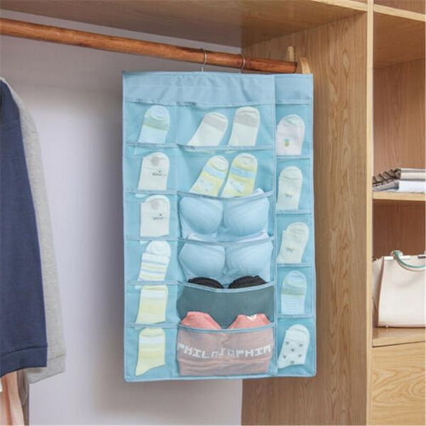 multifunction clothing storage bag oxford cloth hanging socks bra underwear rack hanger bags organizer wardrobe #w boxes & bins
multifunction clothing storage bag oxford cloth hanging socks bra underwear rack hanger bags organizer wardrobe #w boxes & bins