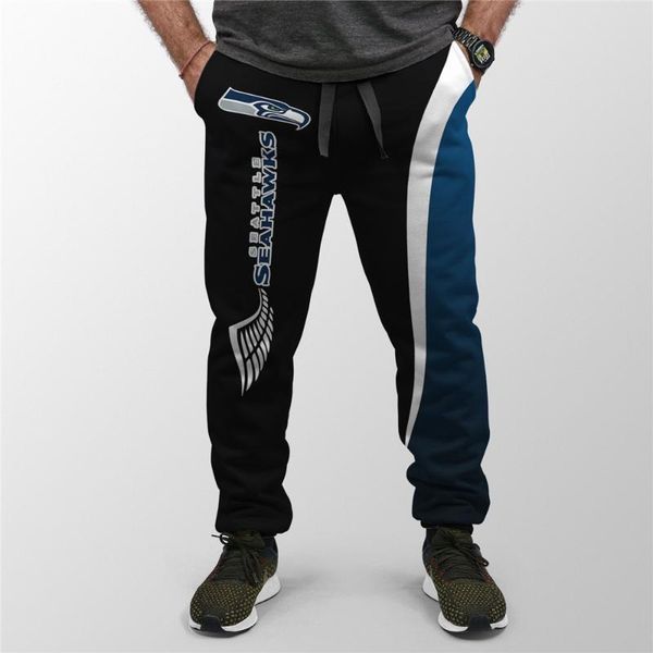 american size cool men's 3d seahawks sweatpants striped stitching letters cartoon seabird print pant pants, Black
american size cool men's 3d seahawks sweatpants striped stitching letters cartoon seabird print pant pants, Black
